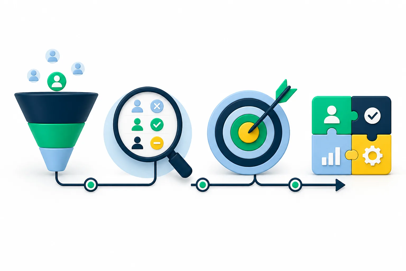 Welke leadstatus moet je als biedsignaal gebruiken?: visueel stappenplan bij Conversiewaarde in Google Ads voor leadgeneratie: zo stuur je op leadkwaliteit